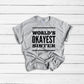 World's Okayest Sister Shirt, Sister Gift, Sister Birthday Gift, Gifts for Sister, Sister Birthday, Sister Shirt, Big Sister Shirt, Sister