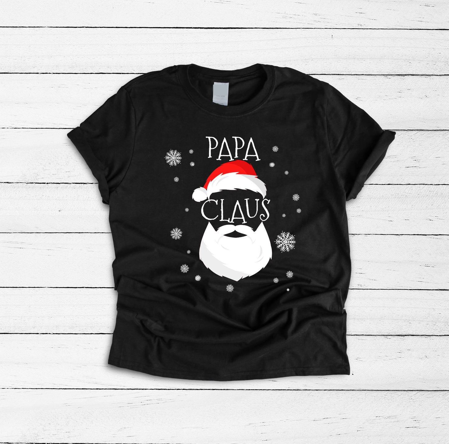 Papa Claus Shirt, Papa T Shirt, Papa Shirt, Santa Claus Shirt, Papa Bear, Papa Christmas Gift, Daddy Claus, Grandpa Claus, Custom Papa Shirt