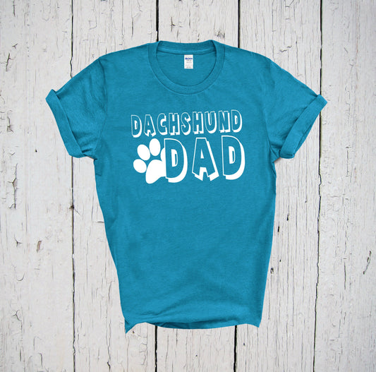 Dachshund Dad Shirt, Dogfather Shirt, Dog Dad Shirt, Dachshund Lover Gift, Doxie Shirt, Dachshund Clothes, Dachshund Shirt, Dachshund Tshirt