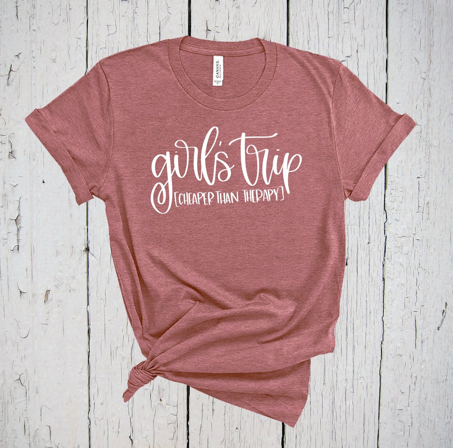 Girls Trip Cheaper Than Therapy Shirt, Girls Weekend Gifts, Road Trip, Girls Weekend, Girl Gang, Mental Health Shirt, Girls Trip Shirts