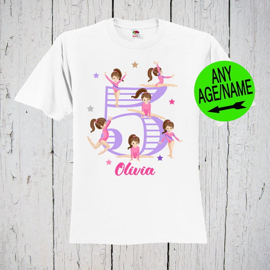 Gymnast Birthday Shirt, Girls Birthday Shirt, Gymnast Life, Gymnastics Shirt, Gymnast Shirt, Fourth Birthday, Gymnastic Birthday, B-Day Girl