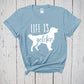 Life Is Golden Shirt, Golden Mom Shirt, Retriever Mom Shirt, I Love My Dog, Retriever Dad, Golden Retriever Tee Shirt, Retriever Tshirt Gift