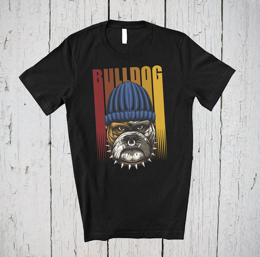 Retro Bulldog, Bulldogs Shirt, Dog Lover Shirt, Dog Dad, English Bulldog, Dog Tshirt, Dog Mom, Dog Lover Gift, Bulldog Lover, Dog Owner Gift