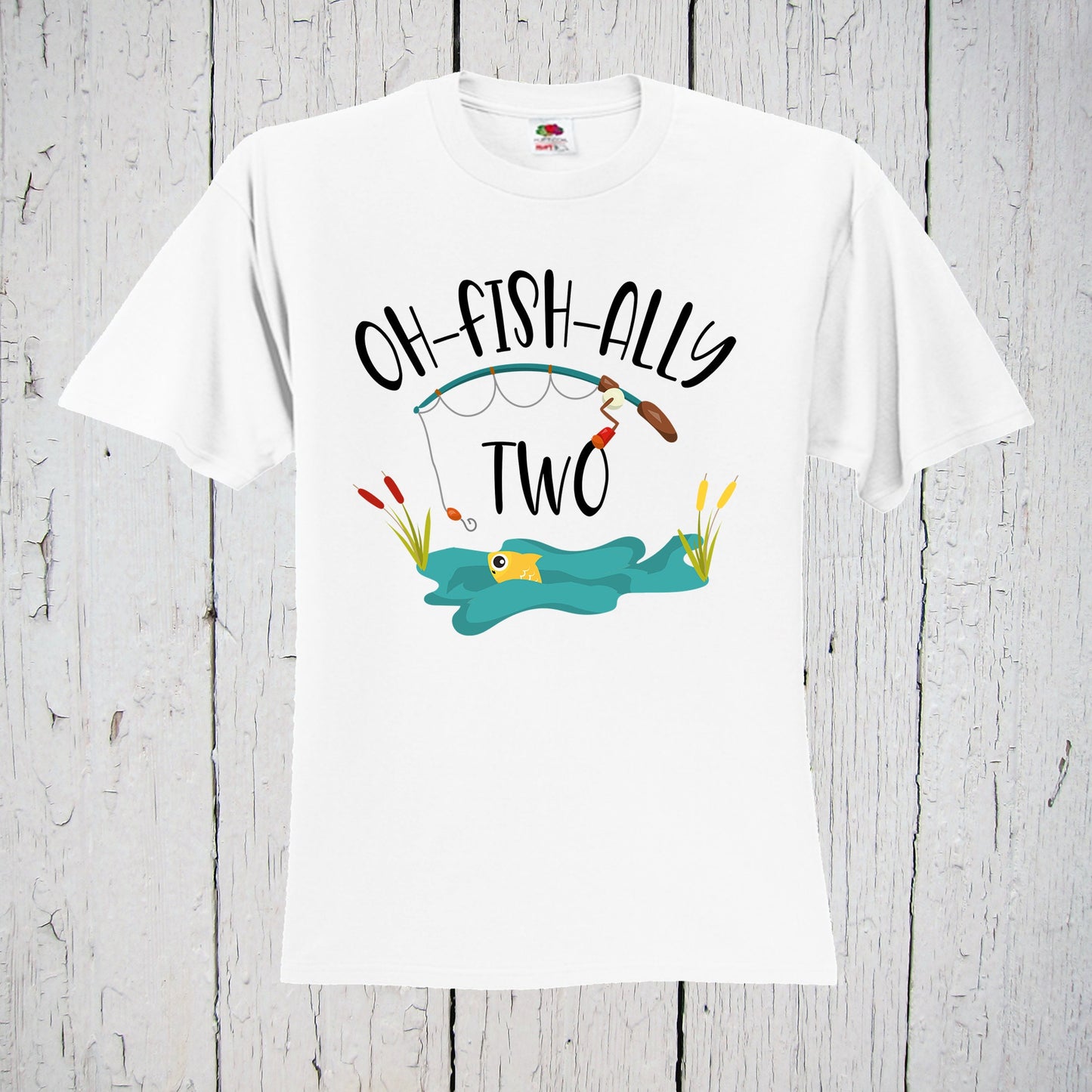 Oh Fish Ally Two Shirt, 2nd Birthday, Gone Fishing Shirt, Fishing Theme Birthday, Fishing Shirt, O Fish Alley Two, Birthday Fish Shirt