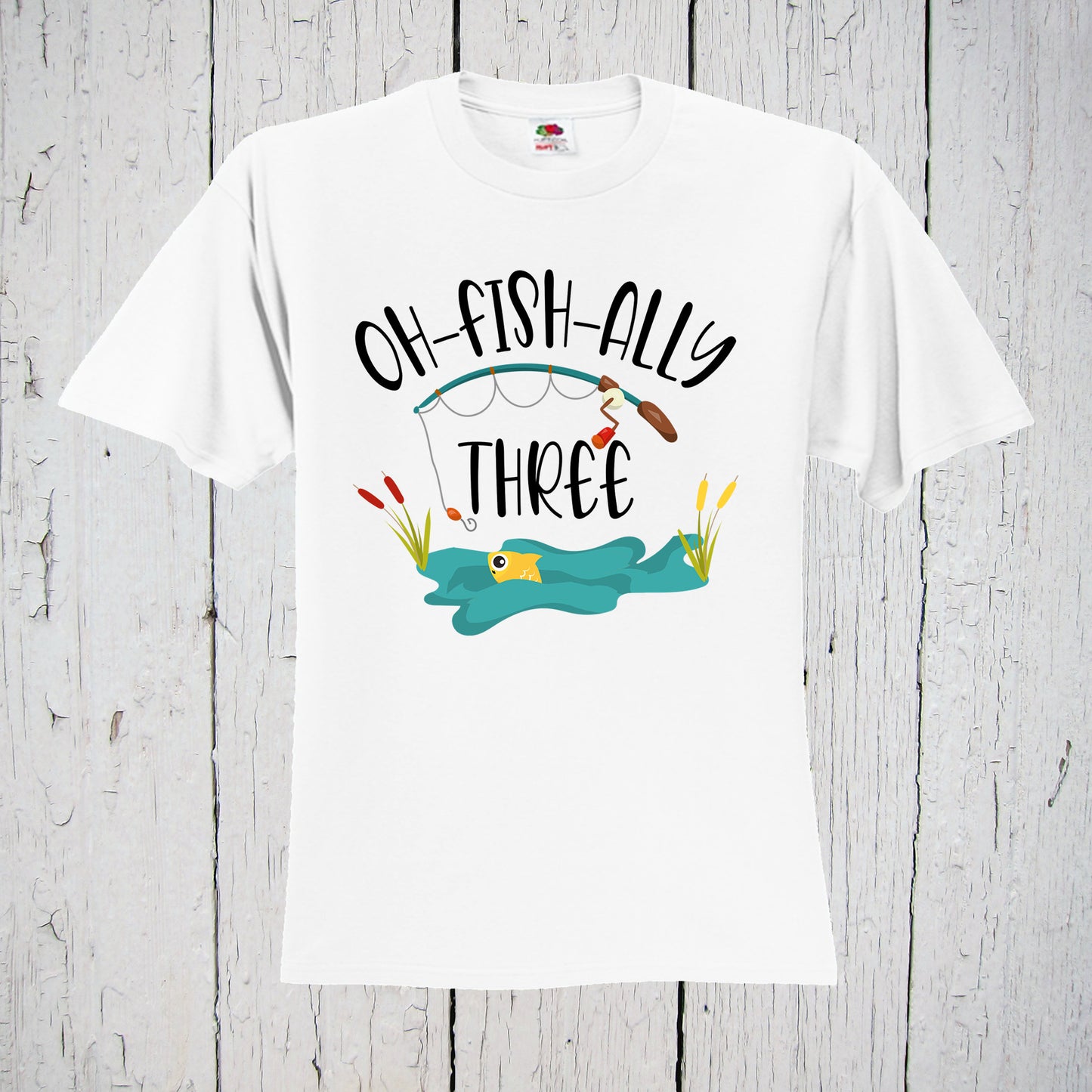 Oh Fish Ally Three Shirt, 3rd Birthday, Gone Fishing Shirt, Fishing Theme Birthday, Fishing Shirt, O Fish Alley Three, Birthday Fish Shirt