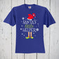 Santa's Little Helper Shirt, Christmas T Shirt, Cute Christmas Shirt, Winter Shirt, Boys Christmas Shirt, Holiday Shirt, Kids Christmas Tee