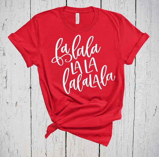 Fa La La La La, Deck The Halls Shirt, Christmas Song, Merry Christmas Shirt, Holiday Tshirt, Matching Christmas Shirts, Family Xmas Shirt