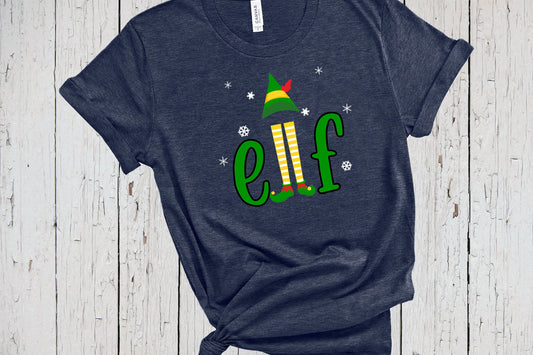 Christmas Elf Shirt, Christmas Shirt for Women, Elf Family Shirts, Ugly Christmas Shirt for Men, Matching Christmas Shirts Family, Holiday