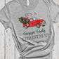 Red Vintage Truck Family Shirts, Christmas Shirts, Christmas Tee, Family Vacation, Christmas Tree Shirt, Group Shirts, Personalized Shirt