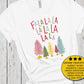 Fa la la Christmas Trees, Cute Christmas Shirt, Christmas Gifts for Women, Holiday Shirts Top, Xmas Shirt, Womens T Shirt, Winter Shirt