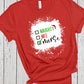 Naughty Nice Nurse, Bleached Shirt Effect, Cute Christmas Shirt, Holiday Shirt, Nurse Gift, Nurse Shirts, Santa Claus Hat, Santa Checklist