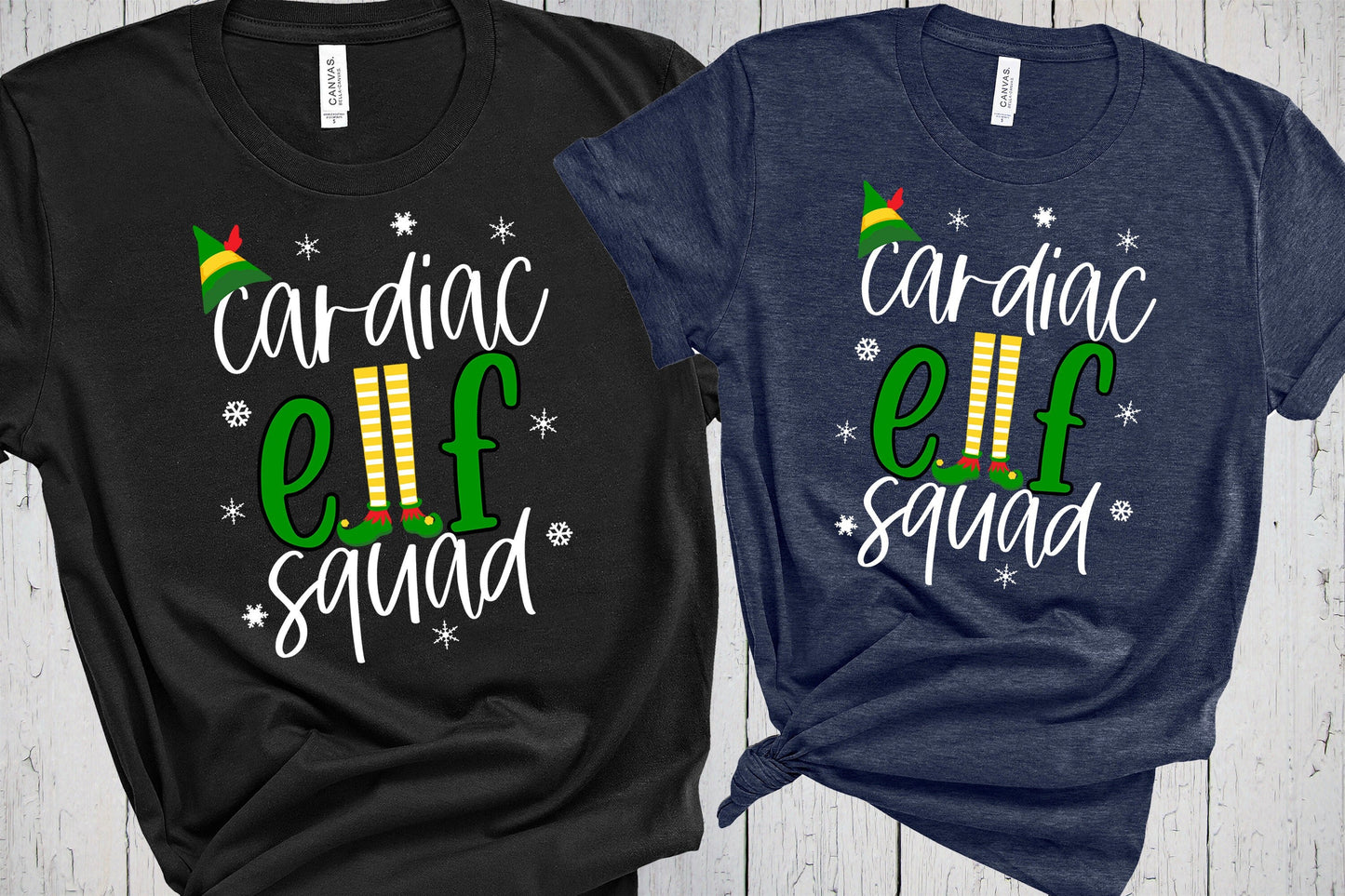 Cardiac Elf Squad Shirt, Christmas Shirt, Cute Sweatshirts, Holiday Shirt, Nurse Gift for Women, Cardiac Nurse Shirt, Cardiac Rehab Team