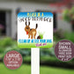 Pet Yard Sign, Dog Poop Sign, Lawn Sign, Airbnb Sign, Thank You Sign, Yard Art, Yard Decor, Outdoor Sign, Funny Signs, Metal Sign, Dog Sign