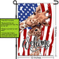 Giraffe Welcome Garden Flag, American Flag, House Flag, Garden Art, Outdoor Flag, Giraffe Gift, Summer Garden Flag, Patriotic Decor