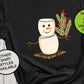 Smores Christmas Shirt, S'mores Shirt, Marshmallow Snowman, Christmas Shirt, Camping Gifts, Holiday Shirt, Xmas Shirt, Personalized T Shirt