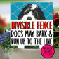 Bernedoodle Dog Invisible Fence Sign, Outdoor Sign, Porch Sign, Metal Sign, Warning Sign, Dog Sign for Home, Small Yard Sign, Dog Fence Sign