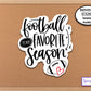 Football Is My Favorite Season Planner Stickers, Football Team Water Bottle Sticker, Phone Sticker, Football Gifts Laptop Sticker, Mom Decal