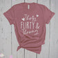 Thirty Flirty Thriving, 30th Birthday Shirt, Dirty 30 Shirt, Thirty Birthday, 30 Birthday Gift, 30 Years Old, 30th Birthday Gifts, Hello 30