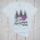 I Want A Hippopotamus For Christmas Shirt, Bleached Shirt Effect, Hippo for Christmas, Winter Shirt, Matching Christmas Shirts Family